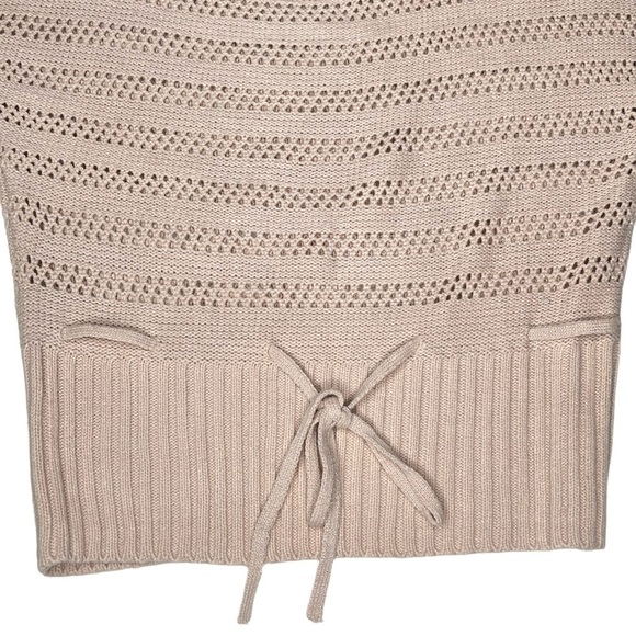 HOOKED UP by IOT Silver Sparkle Pink Knit 3/4 Sleeves Sweater Junior's Size L - Picture 10 of 16